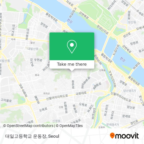 대일고등학교 운동장 map