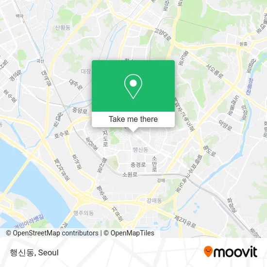 행신동 map