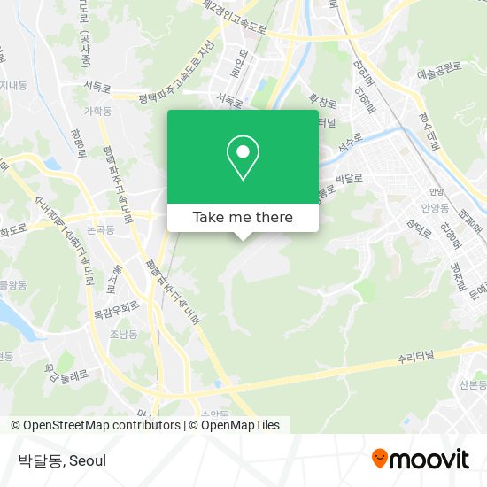 박달동 map
