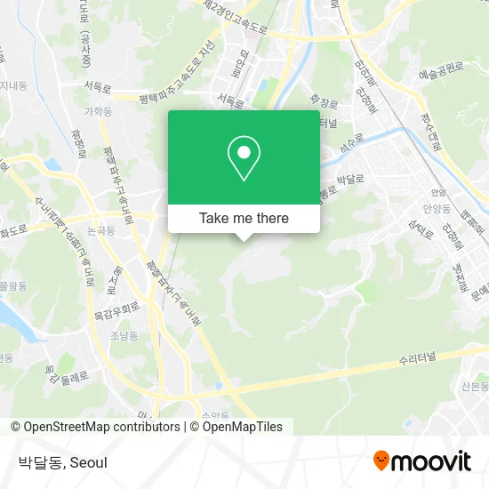 박달동 map