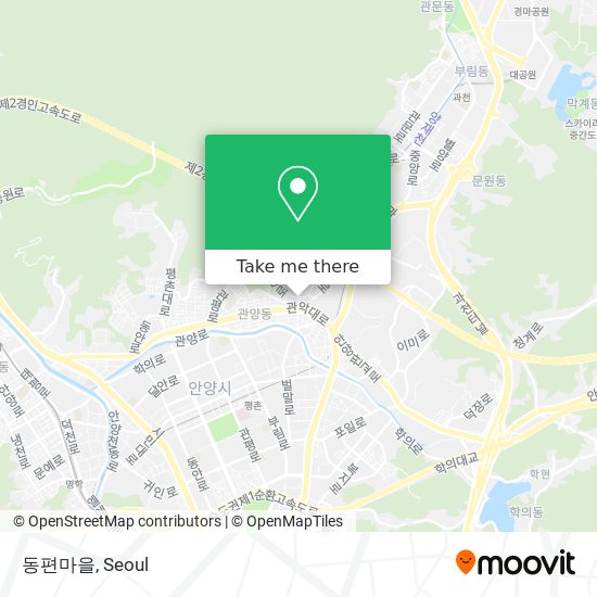 동편마을 map