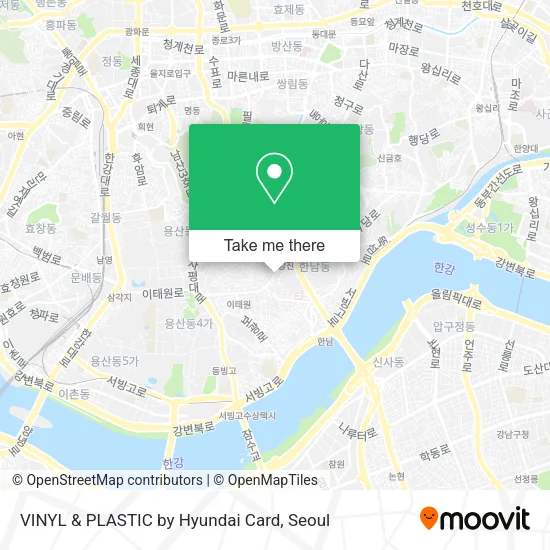 VINYL & PLASTIC by Hyundai Card map