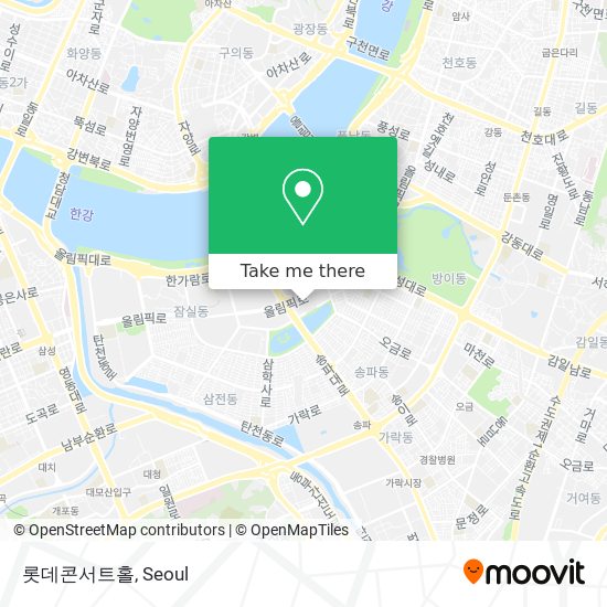 롯데콘서트홀 map