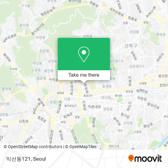 익선동121 map