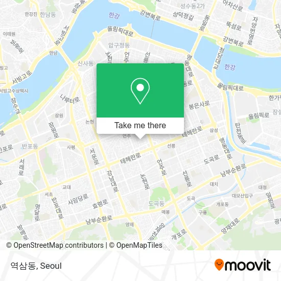 역삼동 map