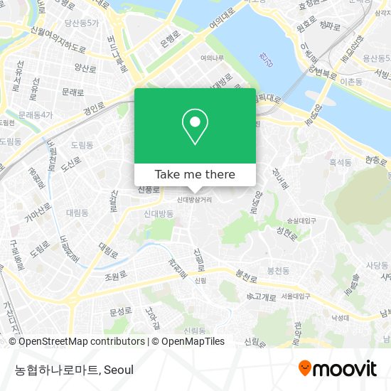 농협하나로마트 map