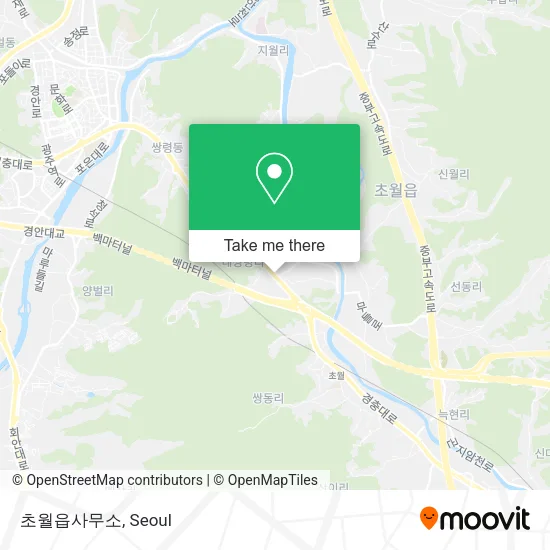 초월읍사무소 map