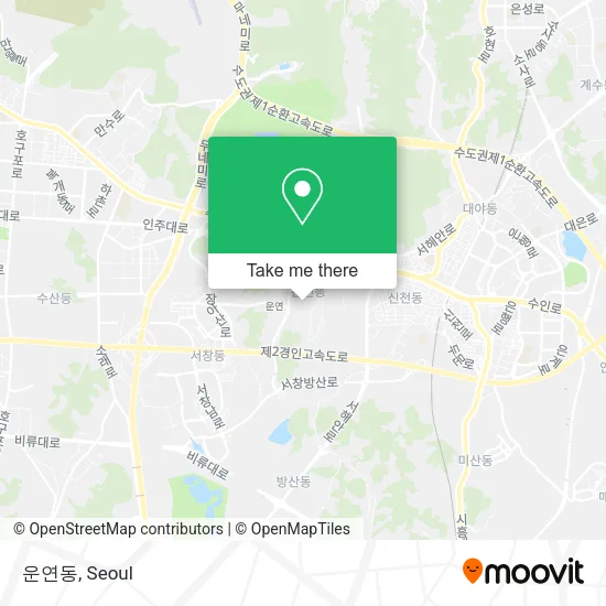 운연동 map