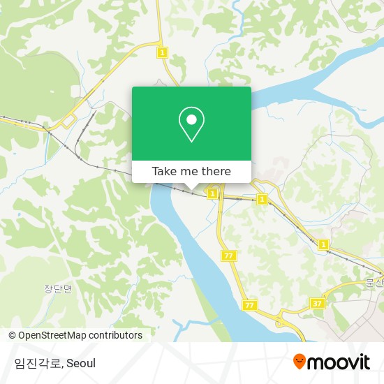 임진각로 map