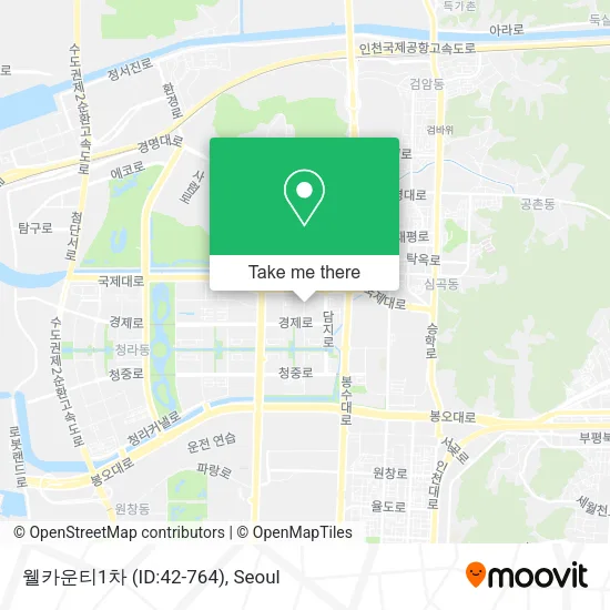 웰카운티1차 (ID:42-764) map
