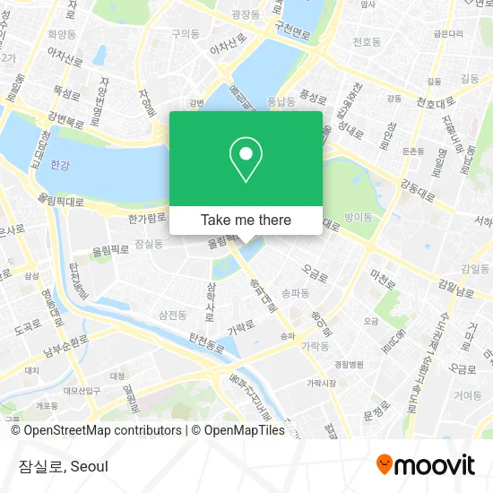 잠실로 map