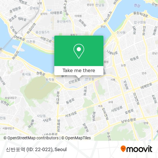 신반포역 (ID: 22-022) map