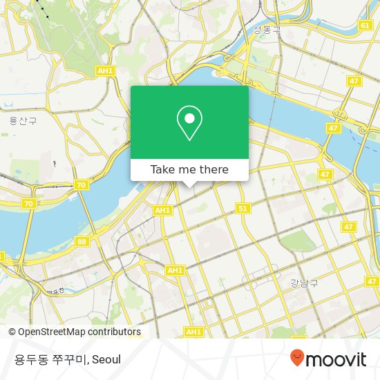 용두동 쭈꾸미 map