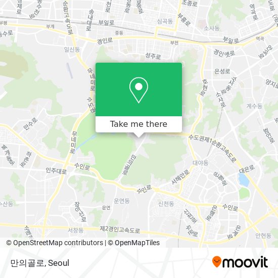만의골로 map
