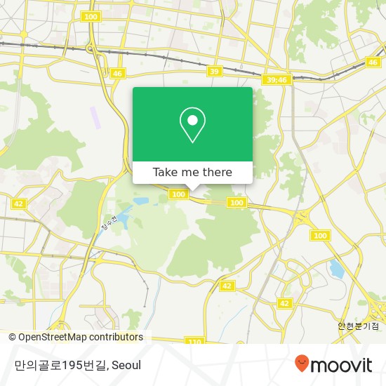 만의골로195번길 map