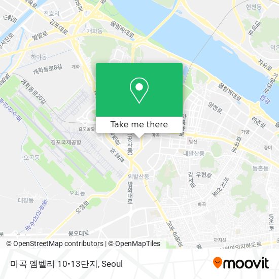 마곡 엠벨리 10•13단지 map