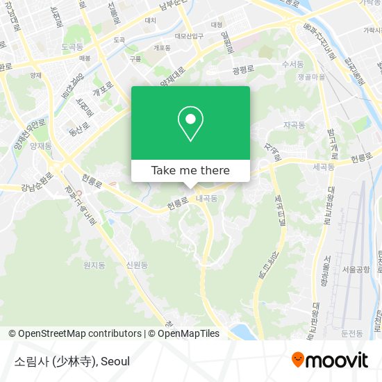 소림사 (少林寺) map