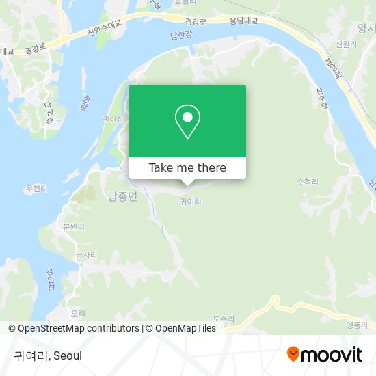 귀여리 map