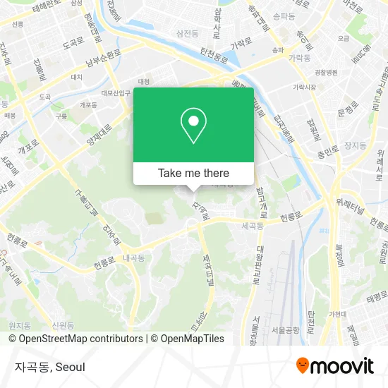 자곡동 map