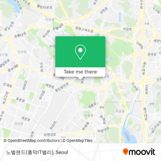 노벨랜드(흥덕IT밸리) map