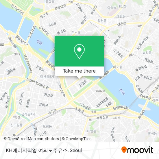 KH에너지직영 여의도주유소 map