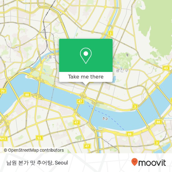 남원 본가 맛 추어탕 map