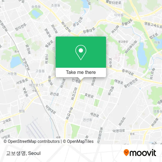 교보생명 map
