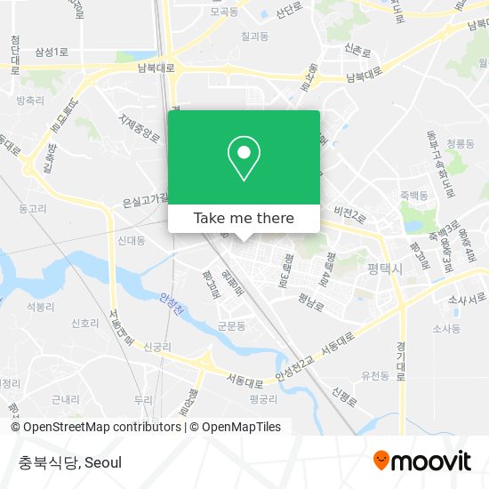 충북식당 map