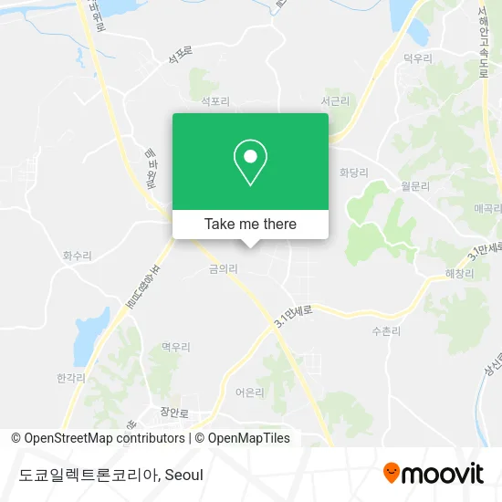 도쿄일렉트론코리아 map