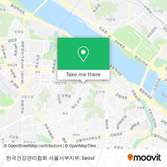 한국건강관리협회 서울서부지부 map