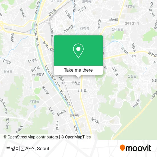 부엉이돈까스 map
