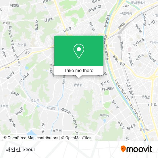 태일산 map