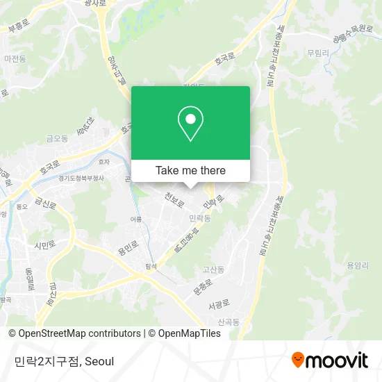 민락2지구점 map