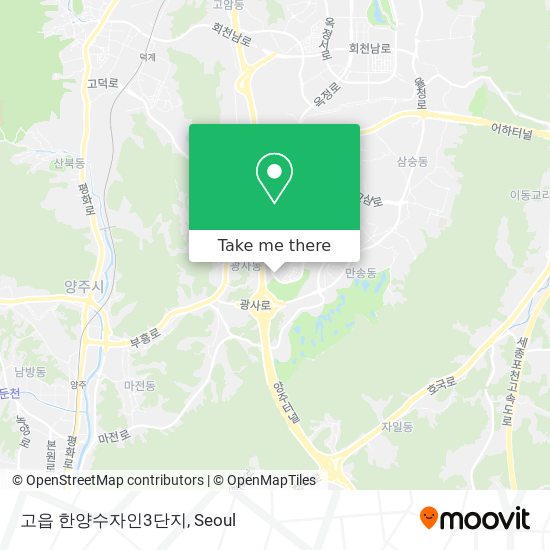 고읍 한양수자인3단지 map