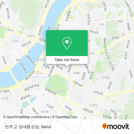 천주교 성내동성당 map