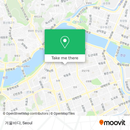 겨울바다 map