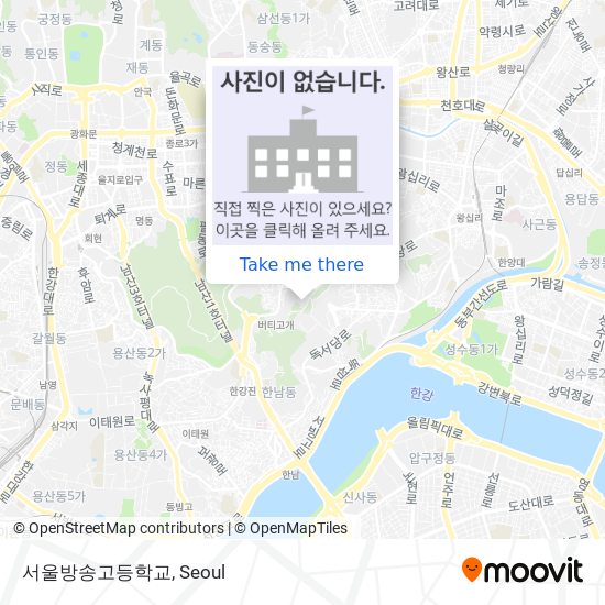 서울방송고등학교 map