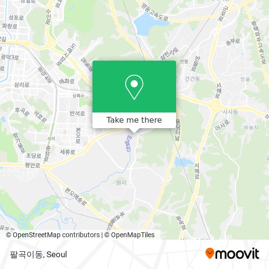 팔곡이동 map