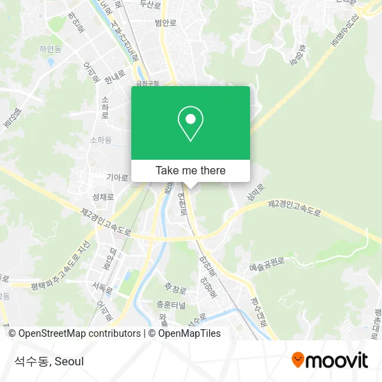석수동 map