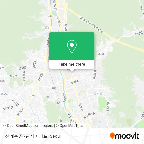 상계주공7단지아파트 map
