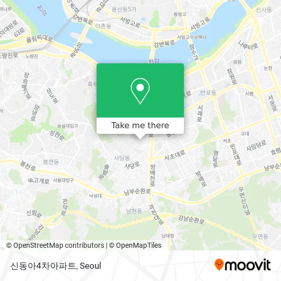 신동아4차아파트 map