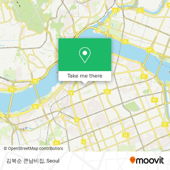 김북순 큰남비집 map