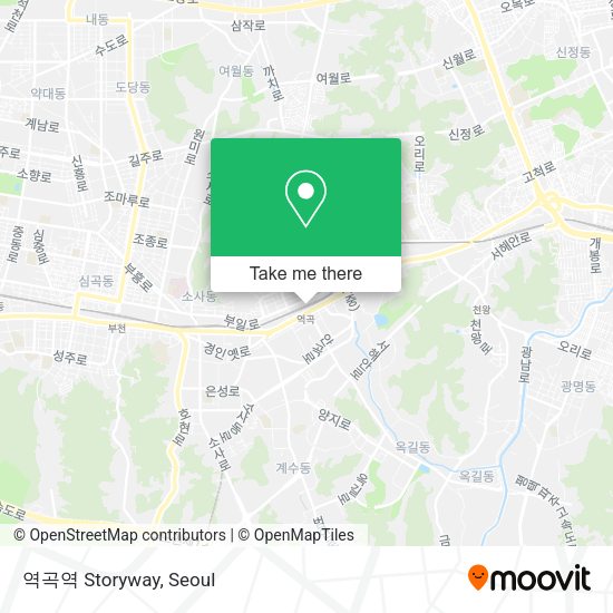 역곡역 Storyway map