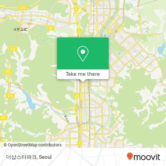 더샵스타파크 map