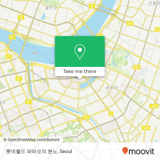 롯데월드 파라오의 분노 map