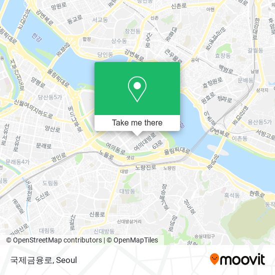 국제금융로 map