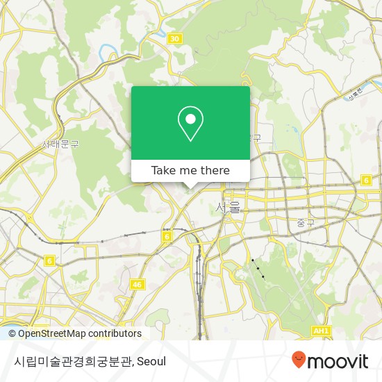 시립미술관경희궁분관 map