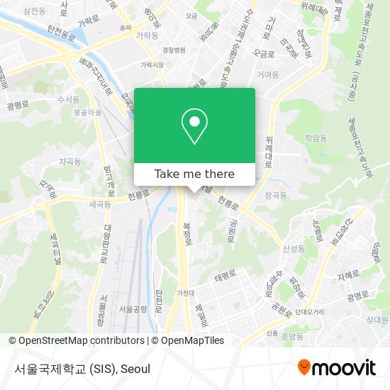 서울국제학교 (SIS) map