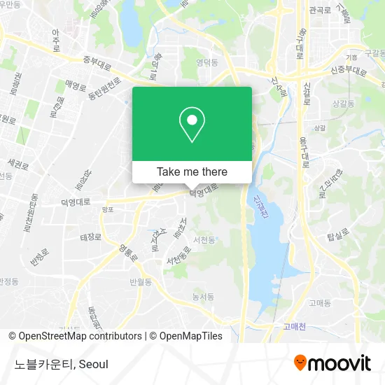 노블카운티 map