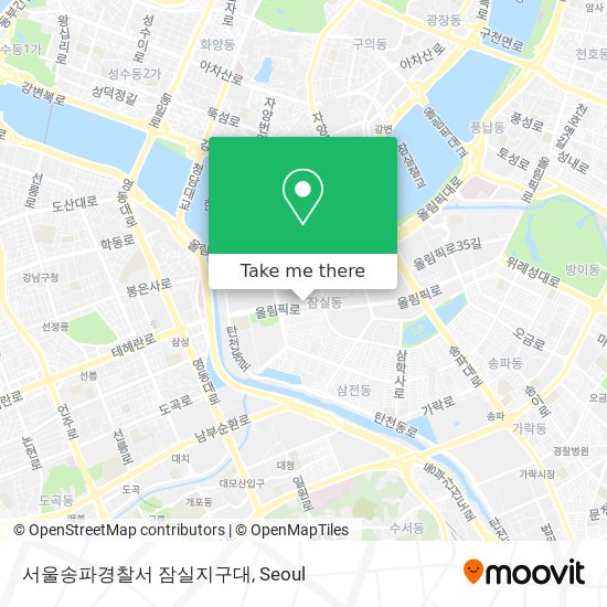 서울송파경찰서 잠실지구대 map